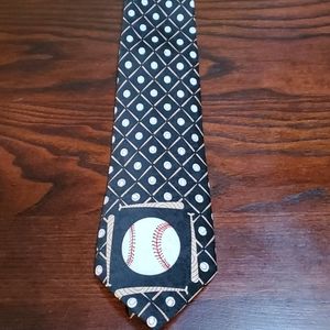 Men's classic baseball tie